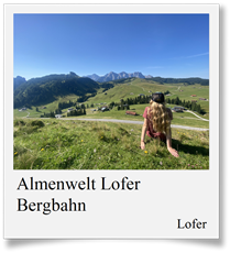 Almenwelt Lofer Bergbahn