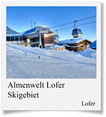 Almenwelt Lofer Skigebiet