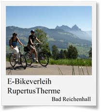 E Bike Touren und Fahrradverleih Bad Reichenhall 